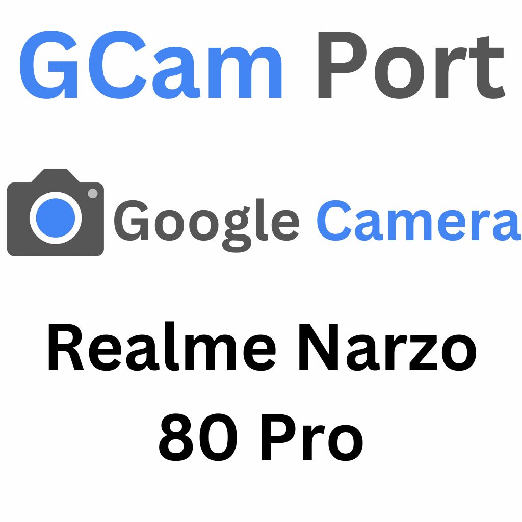Google Camera For Realme Narzo 80 Pro